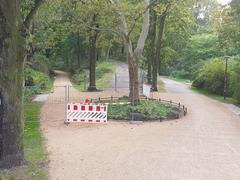 Neue Wegeflächen in der Wallpromenade