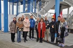 Carolin Woköck (Büro der Oberbürgermeisterin), Anne Würtz (Lehrerin Rosenlundschule), Claus Andersen (Lehrer Hedegårdsschule), Dorte Juul Hansen (Abteilungsleiterin Rosenlundschule), Morten Flotin (stellvertretener Schulleiter Hedegårdsschule), Gitte Aggerholm (Abteilungsleiterin Rosenlundschule), Ulla Blom Kristensen (Direktorin für Kinder und Jugendliche), Peter Wichmann (Internationaler Koordinator Hedegårdsschule), Viola Cohnen (Fachbereichsleiterin Kultur, Bildung, Sport Brandenburg an der Havel), Uwe Philipp (Teamleiter Regattastrecke), Marianne Lykkeby (Internationale Beraterin/Lehrerin Østerhøjschule)