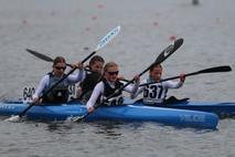 Zweier-Kajak über die lange Strecke