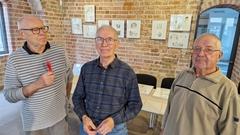 Armin Schubert (links) und Erhard Gottschalk (rechts) sind die Kuratoren der Pribbernow-Ausstellung "Was nun, Herr P.?".