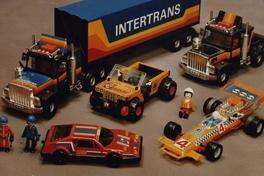 Autosortiment der 1980er Jahre