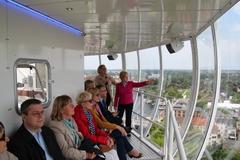 Erklärungen in luftiger Höhe