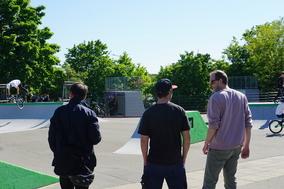 Oberbürgermeister Steffen Scheller: Skate- und BMX-Szene hat mit dem neuen Skatepark Hohenstücken wieder eine Heimat in unserer Stadt