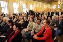 Blick in die Zuschauerränge.