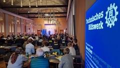 THW-Festveranstaltung im Rolandsaal des Altstädtischen Rathauses.