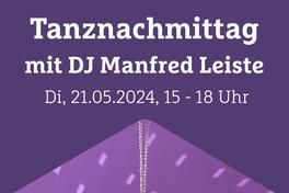 Plakat für den Tanznachmittag