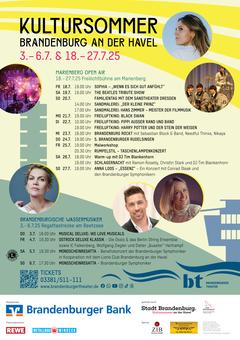 Plakat zum Kultursommer