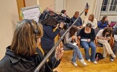 Auch Kinder und Jugendliche wurden interviewt.