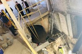 Oberbürgermeister Steffen Scheller besichtigt umfangreiche Dombaumaßnahmen