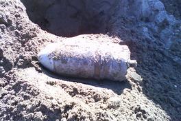 Panzer-Granate aus dem 2. Weltkrieg gesprengt