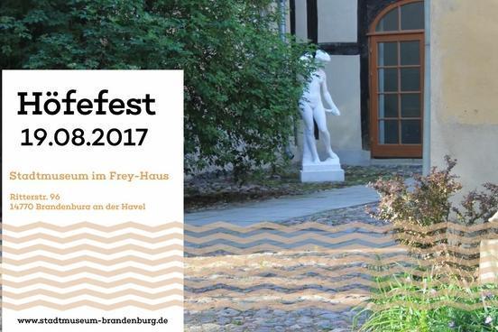 Aktualisierung: 18. Höfefest in der historischen Altstadt von Brandenburg an der Havel