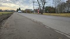 Geebneter Seitenstreifen am Eichhorstweg.