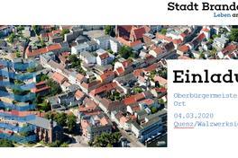 Oberbürgermeister vor Ort