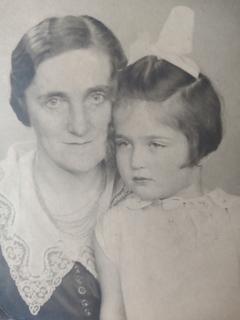 Schwarz-weiß Foto von Familie Friesicke