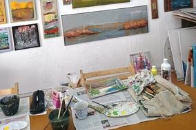 Blick in ein Atelier
