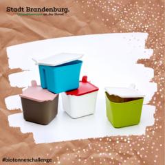 Plakat zur Biotonnen-Aktion