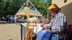 Gesponnen wurde auch.