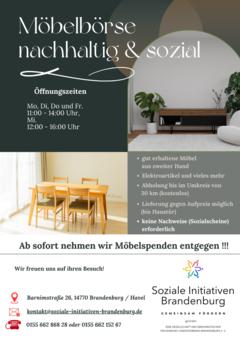 Flyer Möbelbörse.