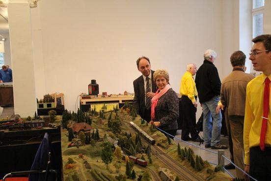 Besichtigung der Ausstellung