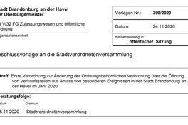 Stadtverordnetenversammlung beschließt