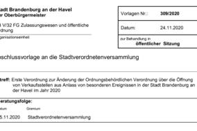 Stadtverordnetenversammlung beschließt