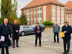 Brücke am Altstadt Bahnhof