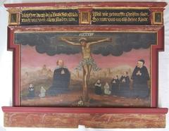 Epitaph nach der Restaurierung.  Aufnahme: Lühnsdorf, 2016