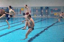 Balancieren über Wasser