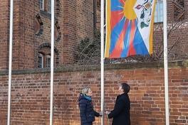 "Flagge zeigen für Tibet"