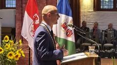 Oberbürgermeister Daniel Keip hielt sein Grußwort aus der Sicht eines 1986 Geborenen.