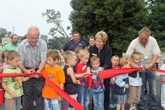 Gestaltung Ortsmitte Göttin fertiggestellt