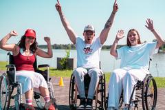 Auch Sportler mit Beeinträchtigungen konnten teilnehmen.