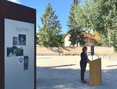 Gedenkstättenleiterin Sylvia de Pasquale