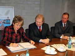 Vereinbarung wurde unterzeichnet