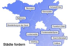 Städtenetzwerk spricht sich gegen ein „Durchpeitschen“ der Kreis- und Verwaltungsstrukturreform aus und fordert Reformgrundlagen ein