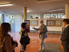 im Gespräch mit Schulleiter Mario Dudek