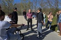 Führungen über die Anlage waren inklusive.