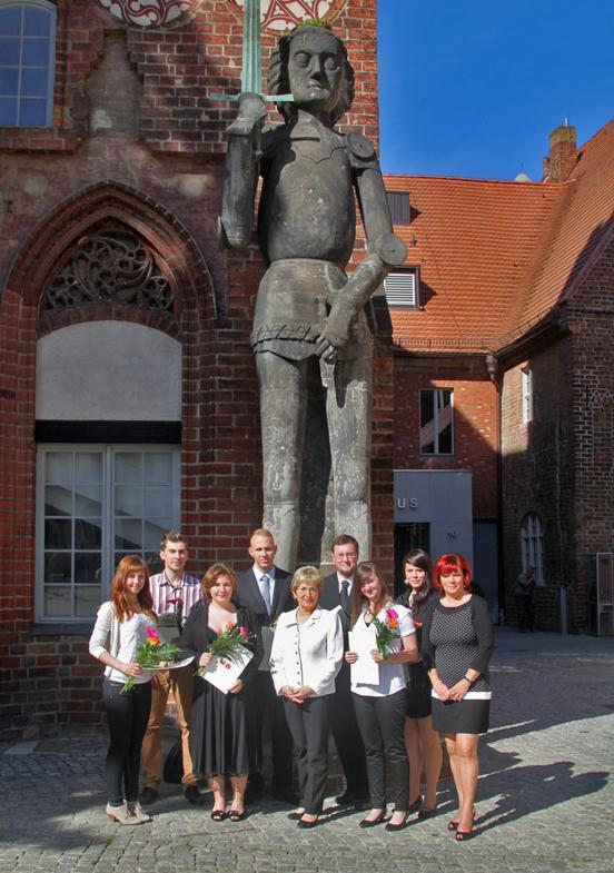 7 neue Auszubildende in der Stadtverwaltung Brandenburg an der Havel