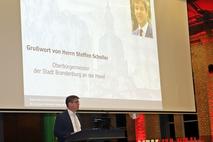 Steffen Scheller bei seiner Festansprache.