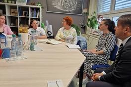 Gesprächsrunde in der Otto-Tschirch-Oberschule