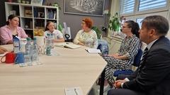 Gesprächsrunde in der Otto-Tschirch-Oberschule