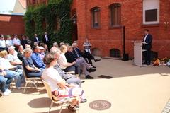 OB Steffen Scheller bei seiner Festansprache.