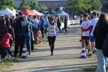 Läuferin kurz nach dem Start