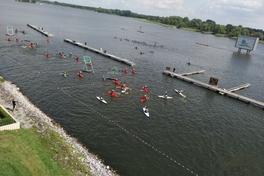 Kanu-Polo auf deM Beetzsee