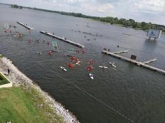 Kanu-Polo auf deM Beetzsee