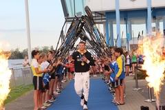 Empfang der Olympiateilnehmer