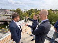 OB Steffen Scheller AL Martin Dornblut MHB-Kanzler Gerrit Fleige