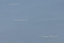 Segelflieger frontal