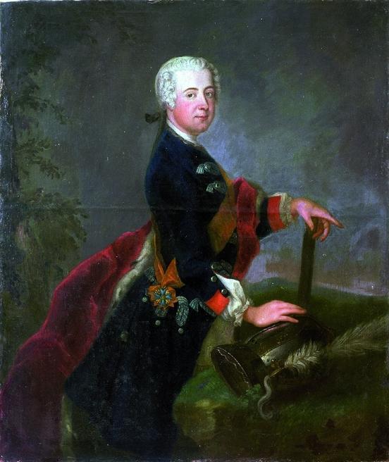 Kronprinz Friedrich von Preußen, um 1737.