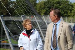 Dr. Dietlind Tiemann und Bodo Ramelow im Gespräch